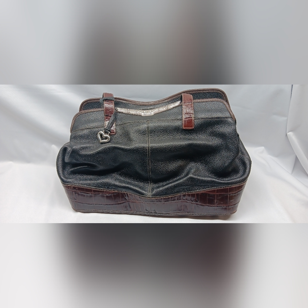 Brighton Black Paloma Large Tote Shoulder Purse